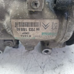 Compressore clima A/C Citroen C3 MK2 1.4 B 54 KW GPL 2010-16 9670318880
