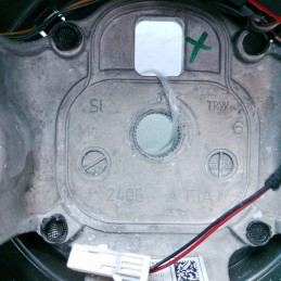Volante sterzo guida Fiat 500 Cabrio 312 1.3 MJT 16V 70 KW 2007-16 61926151D leggermente usurato