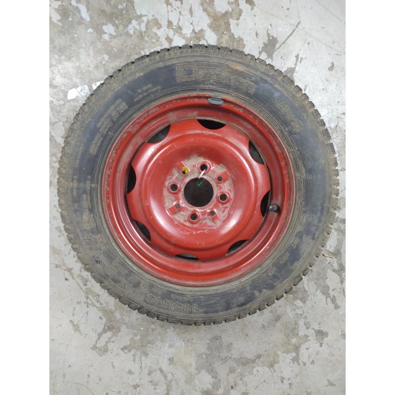 Ruota di scorta 135 R13 Autobianchi Y10 1.1 i.e. 1985-96 gomma da sostituire