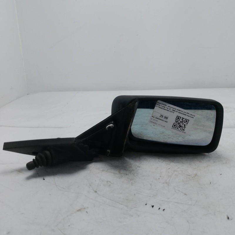 Specchietto retrovisore esterno ant DX Lancia Delta II 836 1.6 I.E. 1993-01 82443565 manuale ATTENZIONARE FOTO