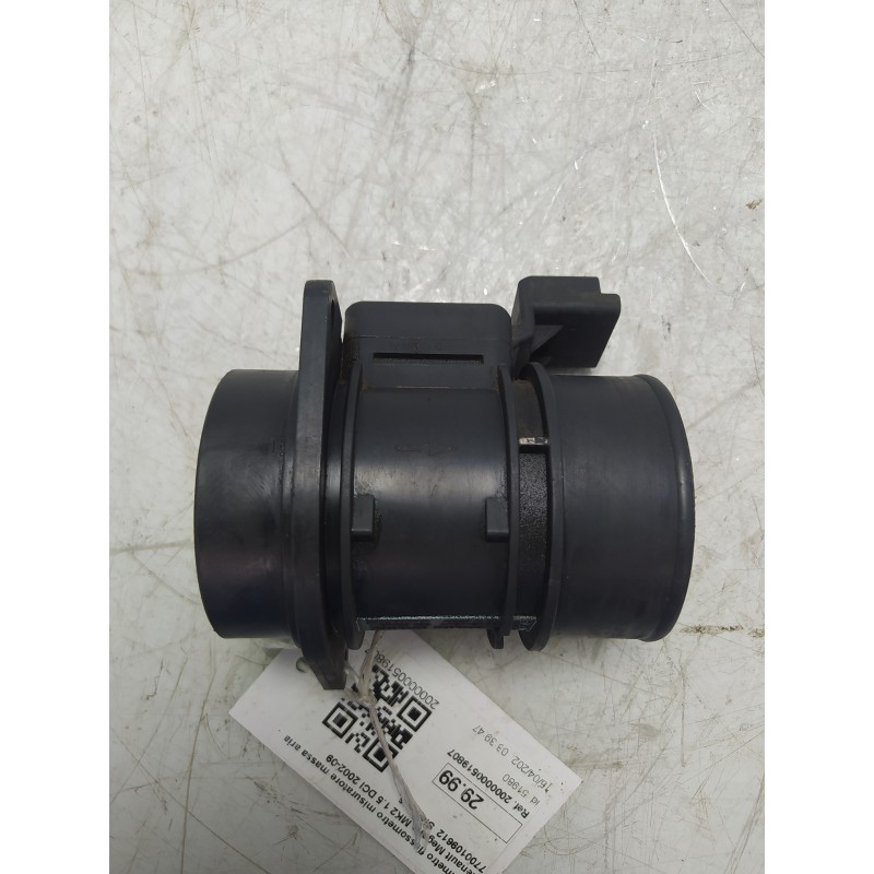 Debimetro flussometro misuratore massa aria Renault Megane MK2 1.5 DCI 2002-09 7700109612 Siemens