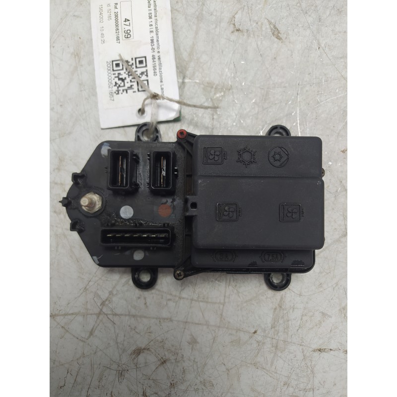 Centralina riscaldamento e ventilazione Lancia Delta II 836 1.6 I.E. 1993-01 46415640