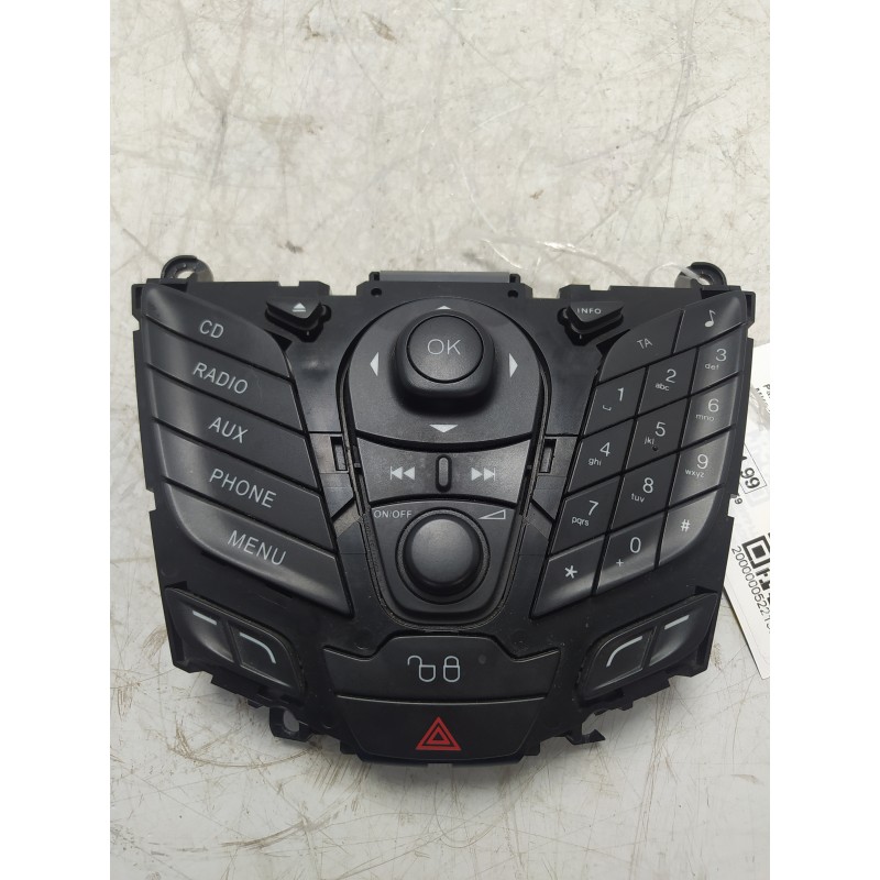 Pannello comandi autoradio stereo Ford Fiesta MK6 2008-17 8A6T18K811BE