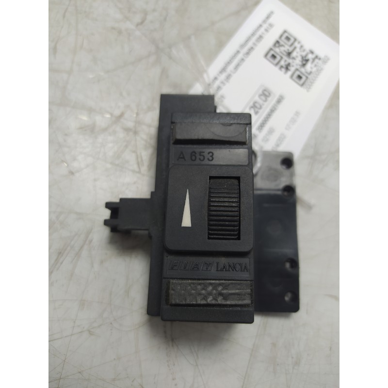 Interruttore regolazione illuminazione quadro strumenti 3 pin Lancia Delta II 836 1.6 I.E. 1993-01