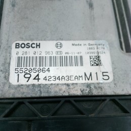 Centralina ecu motore Fiat Croma 194 1.9 mtj 2005-11 55205064 0281012963 1944234A3EAMM15