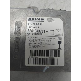 Centralina airbag Renault Clio III 1.5 dci 2010 8201043701