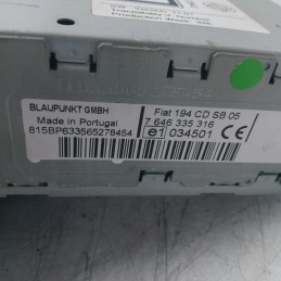 Autoradio lettore cd Fiat Croma 194 1.9 D Mtj 2005-11 7646335316