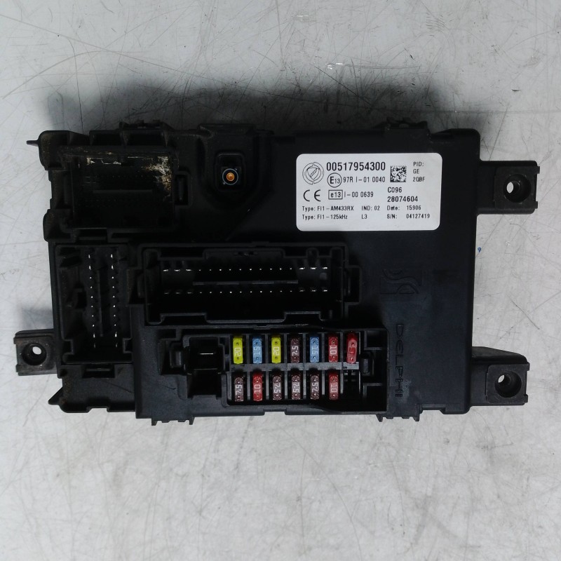 Centralina body computer Fiat Grande Punto 199 3P 1.3 MJT 66 KW 2005-14 00517954300 Delphi