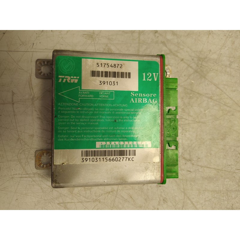Centralina sensore airbag Fiat Grande Punto 199 3P 1.3 MJT 66 KW 2005-14 51754872 TRW