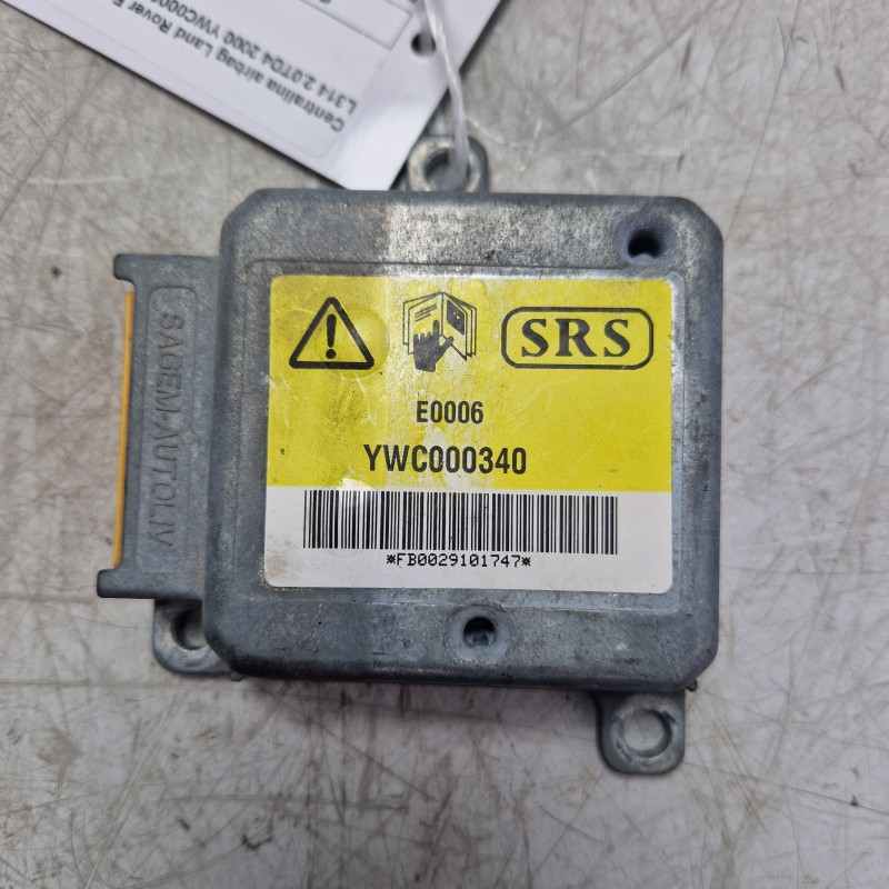 Centralina airbag Land Rover Freelander I LN L314 2.0TD4 2000 YWC000340