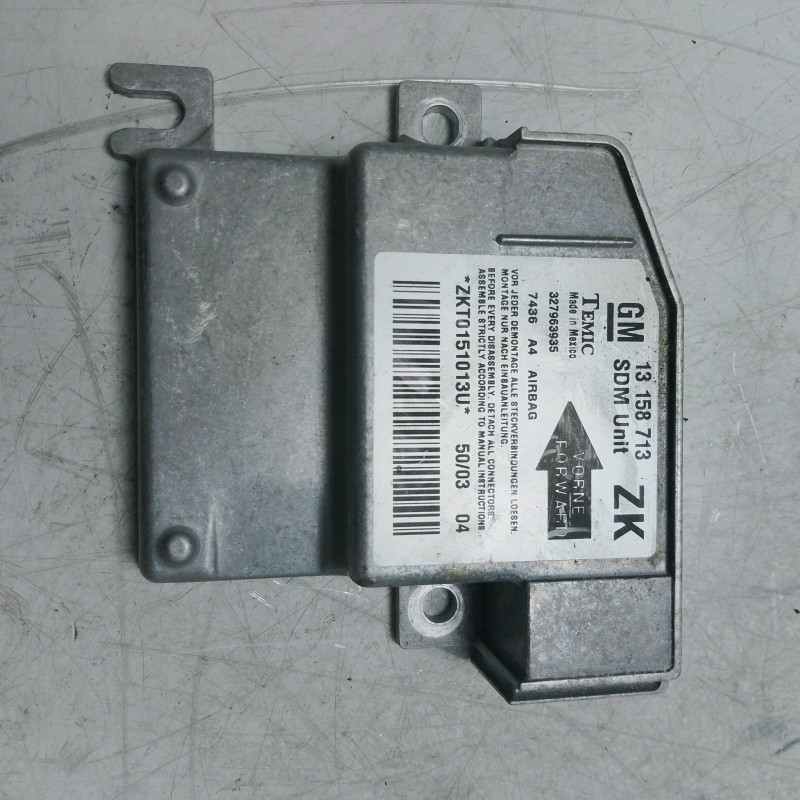 Centralina airbag Opel Meriva A 1.7 Dti 2003-10 13158713