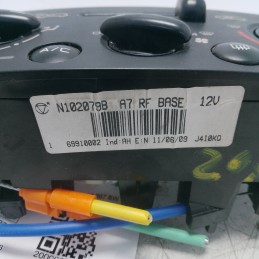 Pannello comandi clima A/C Peugeot 207 SW 1.4 VTI 70 KW 2007-08 69910002