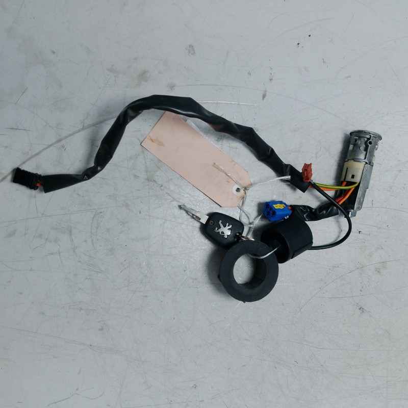 Blocchetto accensione con chiave completo Peugeot 206 Plus 1.1b 2009-13 9641551180 3 e 2 pin