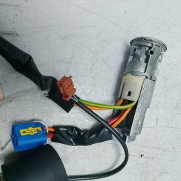 Blocchetto accensione con chiave completo Peugeot 206 Plus 1.1b 2009-13 9641551180 3 e 2 pin