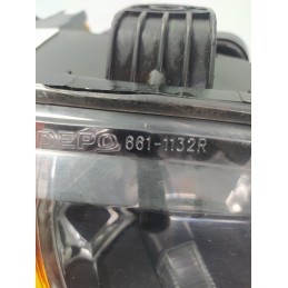Faro fanale proiettore ant DX Fiat Punto MK2 188 1.2 B 44 KW 1999-03 086611132R Depo