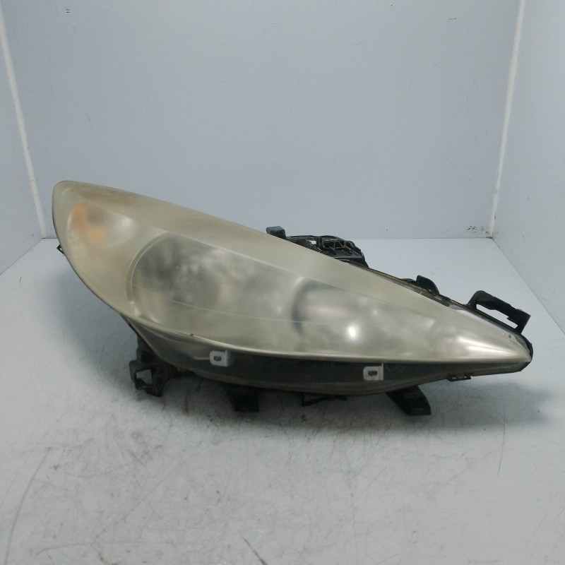 Faro fanale proiettore ant DX Peugeot 207 SW 1.4 VTI 70 KW 2007-08 9649986180 Valeo da lucidare