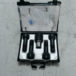 Serie kit bulloni ruote x4 pz chiave antifurto Mercedes GLE W166 C292 4Matic 2015-18 A0019901707