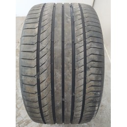 Gomma Continental Contisportcontact 325/35 ZR22 110Y DOT 2124 Mercedes GLE W166 2015-18 danneggiata laterale 60% battistrada