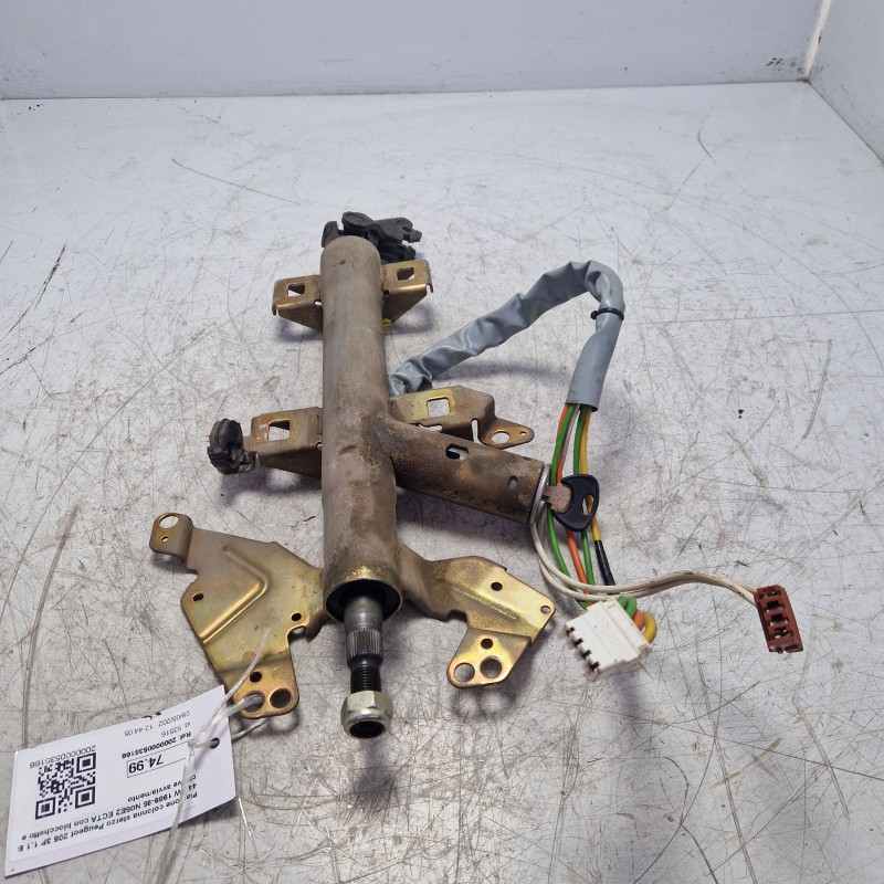 Piantone colonna sterzo Peugeot 205 3P 1.1 B 44 KW 1989-95 N05E2 ECTA con blocchetto e chiave avviamento