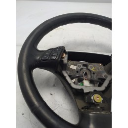 Volante sterzo guida Mazda 6 MK1 SW 2.0 CD 16V 2005-07 GJ6R02 con comandi multifunzioni leggermente usurato