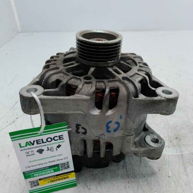 Alternatore 125A Citroen C3 MK2 1.4 GPL 54 KW 2010-16 439521 Valeo puleggia ammaccata