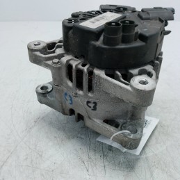 Alternatore 125A Citroen C3 MK2 1.4 GPL 54 KW 2010-16 439521 Valeo puleggia ammaccata