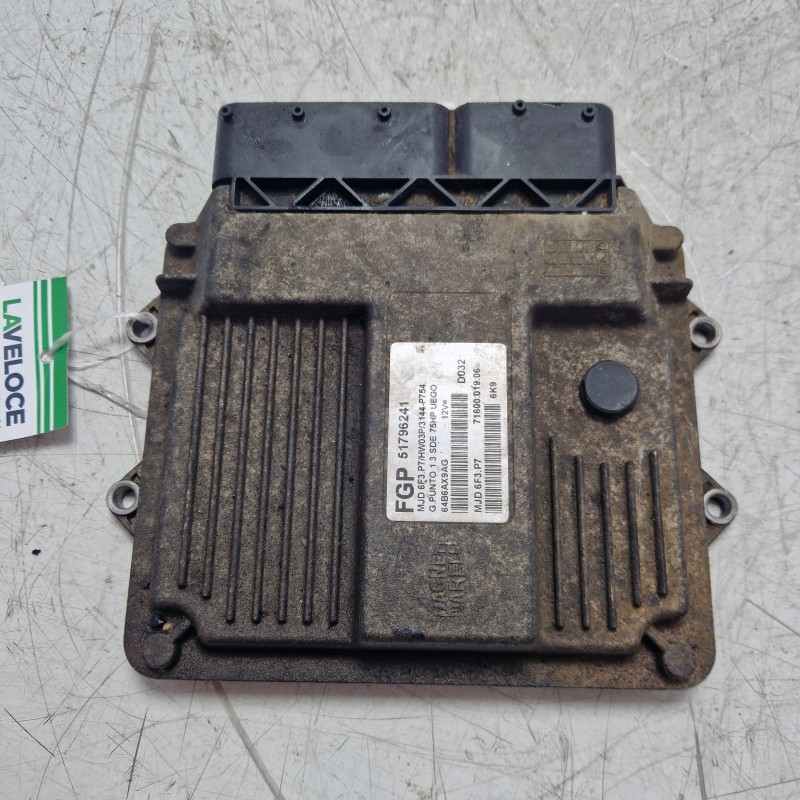 Centralina ECU controllo motore Fiat Grande Punto 199 1.3 MJT 66 KW 2005-10 51796241 FGP
