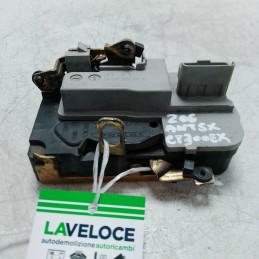 Serratura elettrica ant SX Peugeot 206 CC 1.6 16V 80 KW 2000-07 6pin