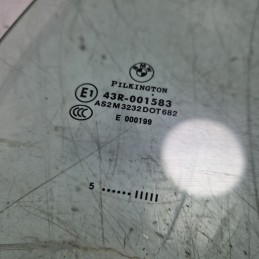Vetro scendente post SX BMW E81 Serie 1 116i 5P 85 KW 2007-11 43R-001583