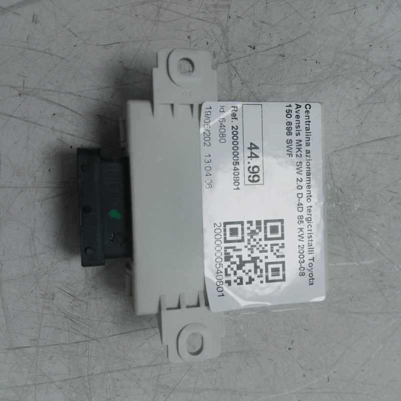 Centralina azionamento tergicristalli Toyota Avensis MK2 SW 2.0 D-4D 85 KW 2003-08 150.696 SWF