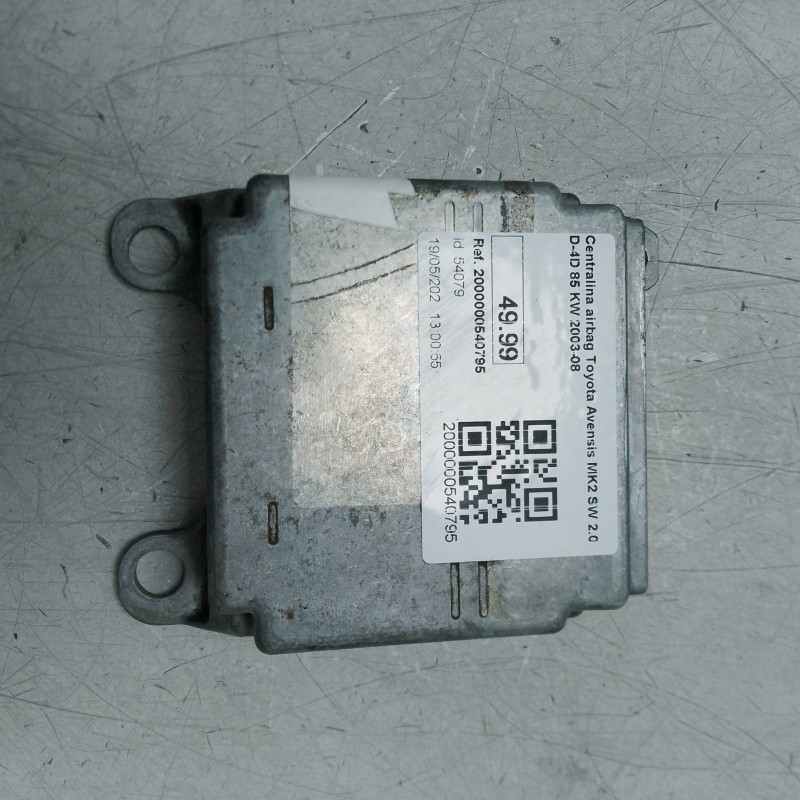 Centralina airbag Toyota Avensis MK2 SW 2.0 D-4D 85 KW 2003-08