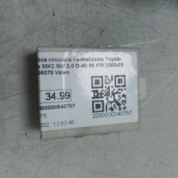Centralina chiusura...