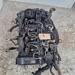 Motore completo pompa iniettori cablaggio VW Polo 6R 1.6 TDI 55kw 75cv CAY 2010