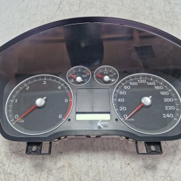 Quadro strumenti contachilometri Ford Focus II 3p 1.6 TDCi 2005-12 3M5F-10A855-A 4M5T-10849 scheggiato