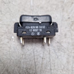 Pulsante interruttore alzavetro ant SX Mercedes W124 Classe E 1984-92 1248209010