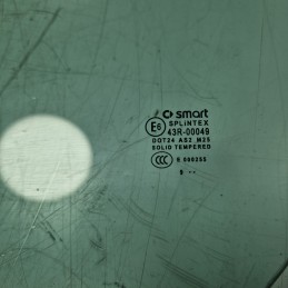 Vetro scendente finestrino porta ant sx Smart Fortwo-Coupè 451 1.0 benz 2010 43R-00049