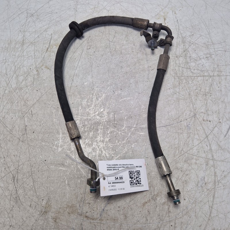 Tubo condotto olio idraulico barra stabilizzatrice post Mercedes GLE W166 C292 4Matic 2015-18