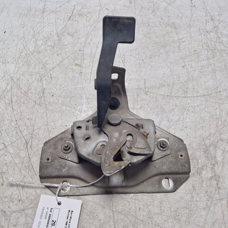 Serratura chiusura cofano motore anteriore Alfa Romeo 166 2.4 JTD 100 KW 1998-00