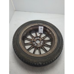 Cerchio in lega ant 4.5Jx15H2ET23.5 Smart Fortwo-Coupè 451 1.0 benz 2010 A4514010102 lievi graffi gomma da rivedere