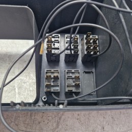 Alloggio strumenti cruscotto Seat Marbella 903cc 30 KW 1987-98 con pulanti senza comandi stufa