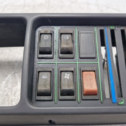 Alloggio strumenti cruscotto Seat Marbella 903cc 30 KW 1987-98 con pulanti senza comandi stufa