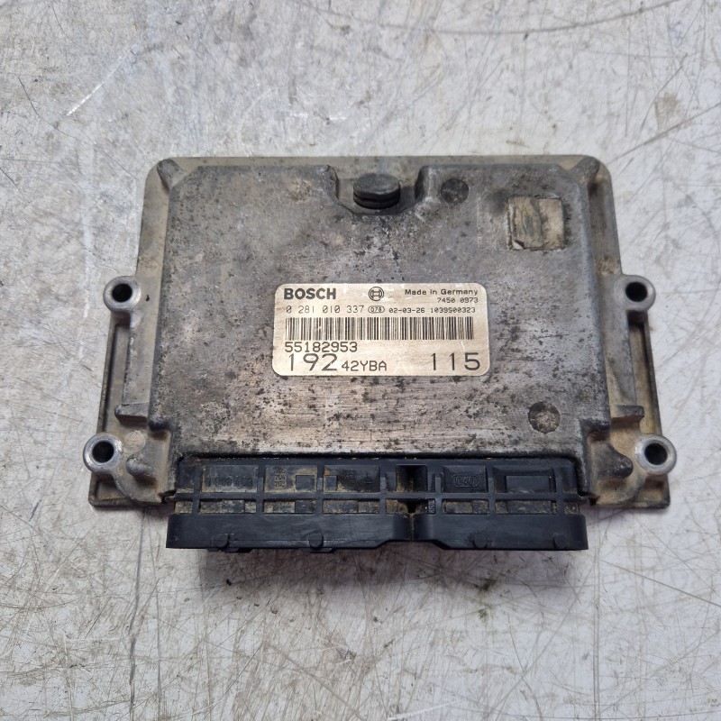Centralina ECU controllo motore Fiat Stilo 1.9 JTD 85 KW 2001-06 55182953 Bosch