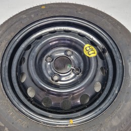 Ruota di scorta R14 175/65 82T 4 fori Ford KA + 1.2 FK UK 2016 E4B11015AC/BC dot 18