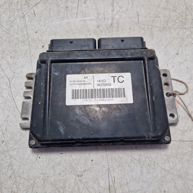 Centralina ECU controllo motore Chevrolet Kalos 5P 1.2 B 53 KW 2002-08 96376652