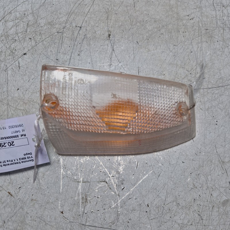 Gemma trasperente freccia ant SX Autobianchi Y10 MK2 1.1 Fire 1989-92 01-666-1101L ATTENZIONARE FOTO