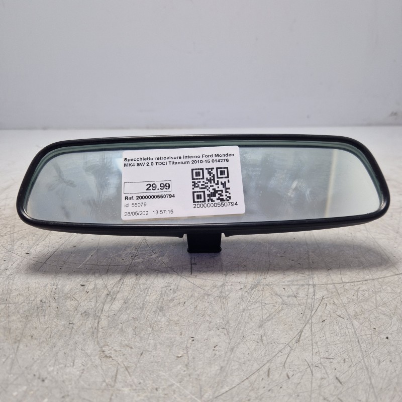 Specchietto retrovisore interno Ford Mondeo MK4 SW 2.0 TDCI Titanium 2010-15 014276