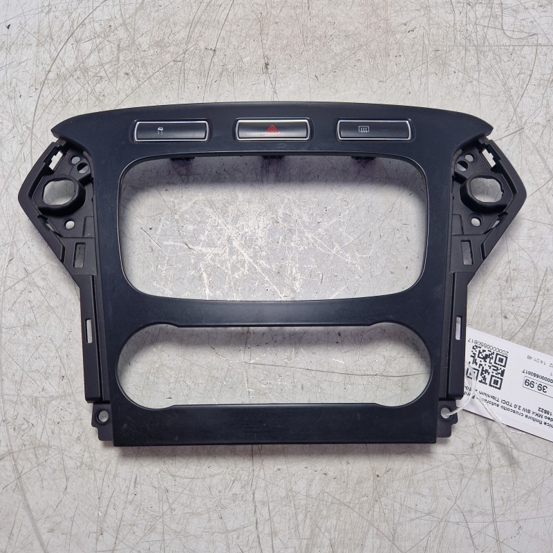 Cornice finitura cruscotto autoradio Ford Mondeo MK4 SW 2.0 TDCI Titanium 2010-15 BS7118522
