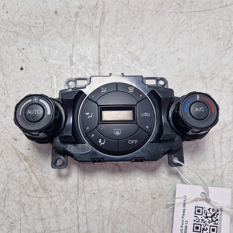 Pannello comandi clima A/C Ford Fiesta MK6 5P Titanium 1.4 TDCI 50 KW 2008-12 8A6T18C612AJ