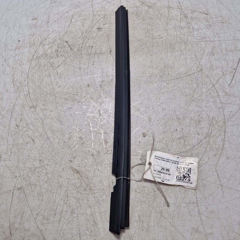 Raschiavetro esterno portiera post SX Smart Forfour W454 MK1 1.5 CDI 2004-07 Z844