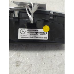 Pannello comandi clima A/C Mercedes Classe C 180 W205 BlueTEC/d 2015 A2059051706